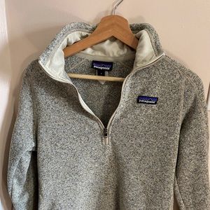 Fleece Patagonia half zip sweater